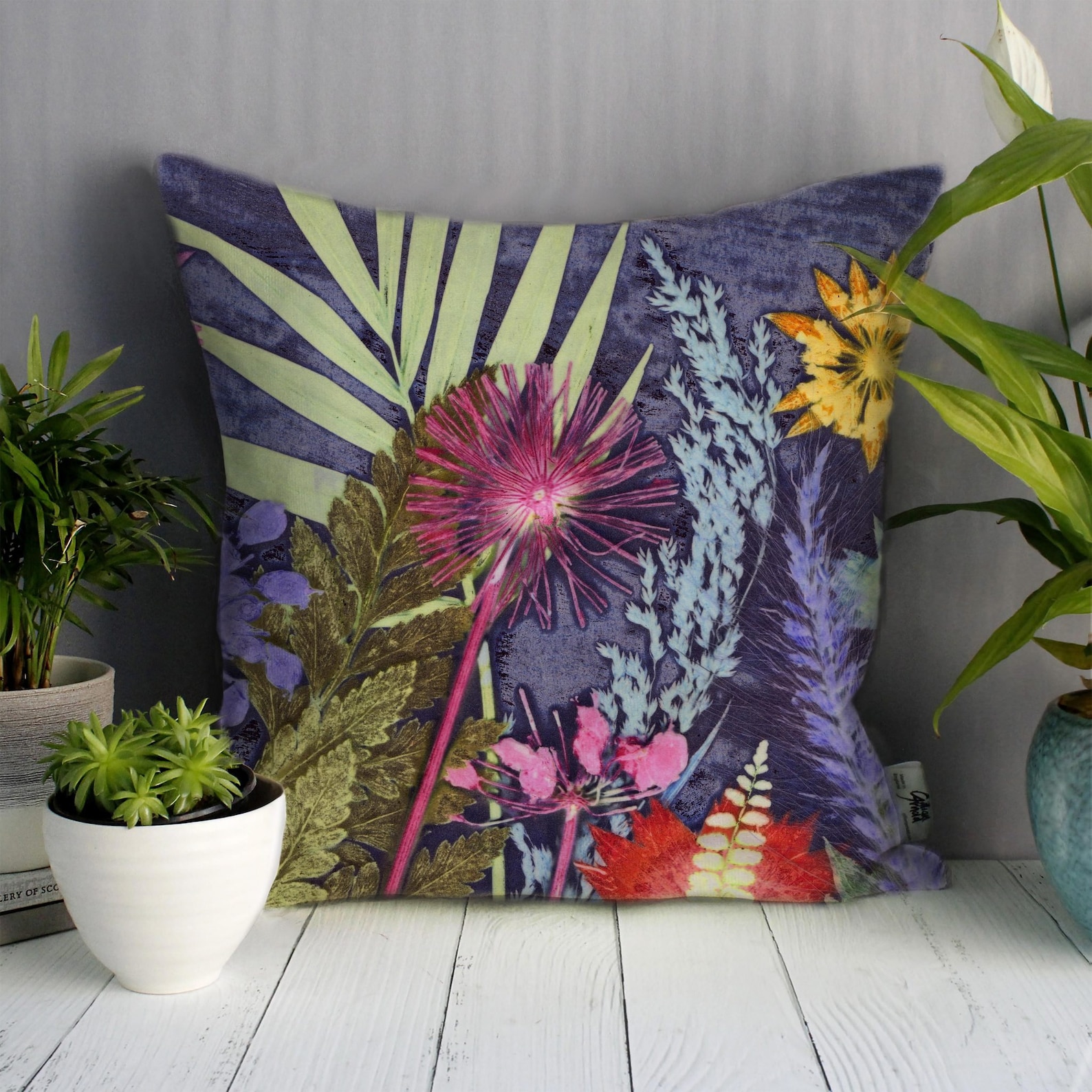 Scatter Pillow Inners Scatter Pillow - Perfect Home Decor - Botanical Pillow - Handmade ...