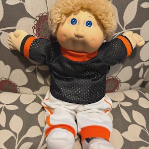 1985 Cabbage Patch Kids OK China Fuzzy Wheat Hair Big Blue Eyes HM2 Refreshed