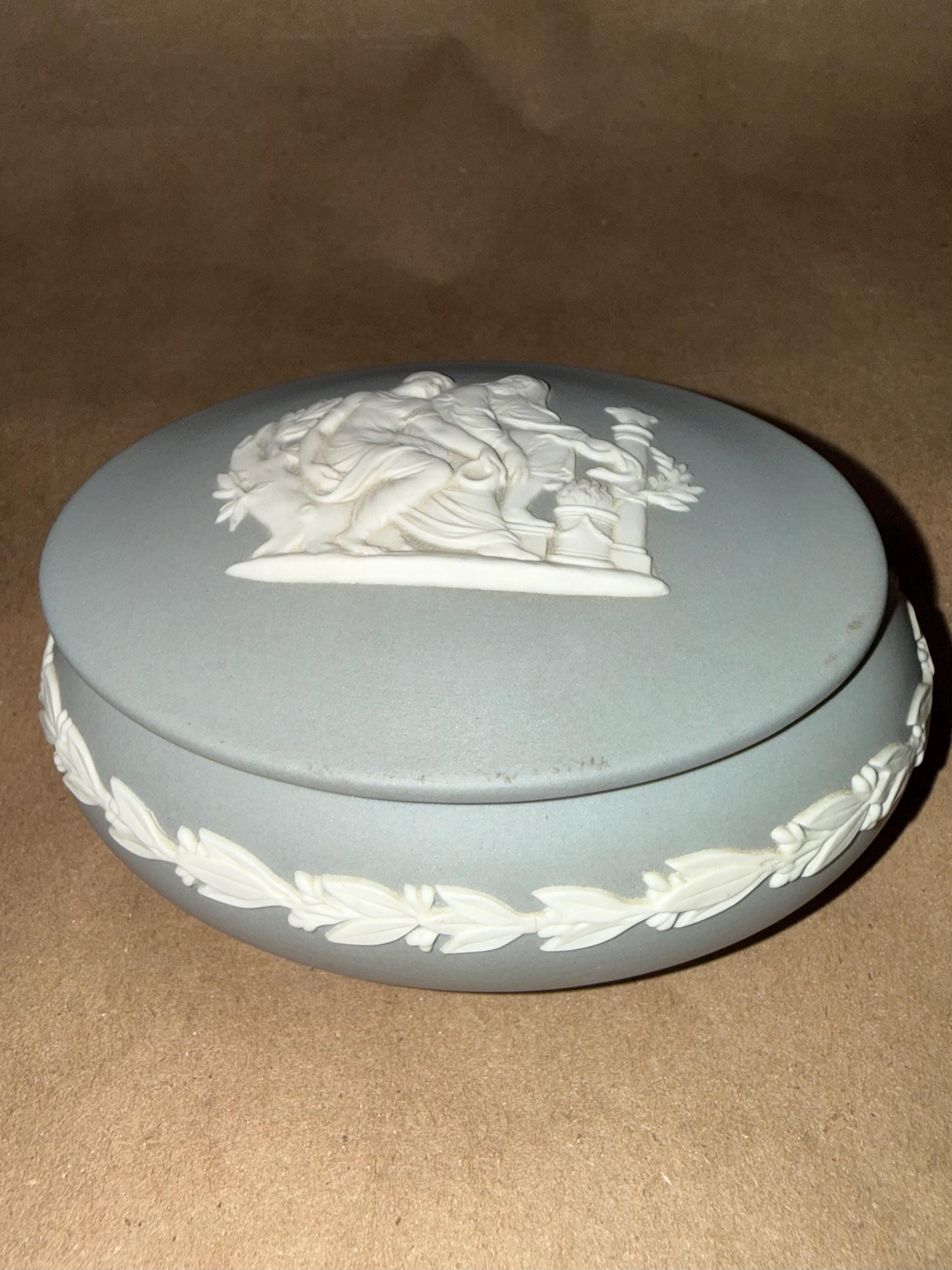 Wedgwood Jasperware Blue - Etsy