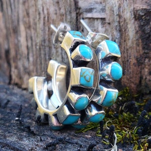 Sterling Mexican Turquoise - Etsy Sterling Mexican Turquoise - Etsy
