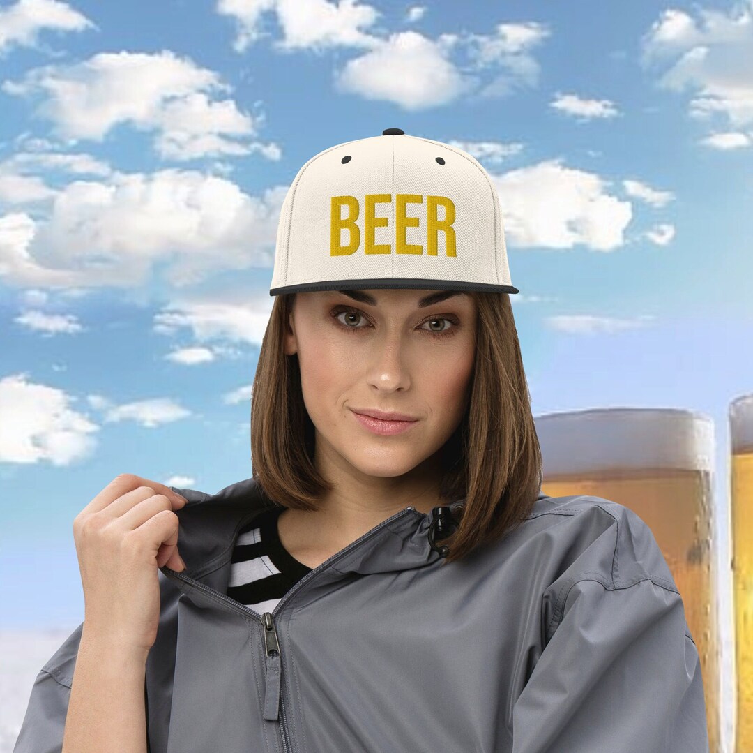 BEER Hat Funny Party Hat Adult Hat for Men Beer Themed Gift Etsy