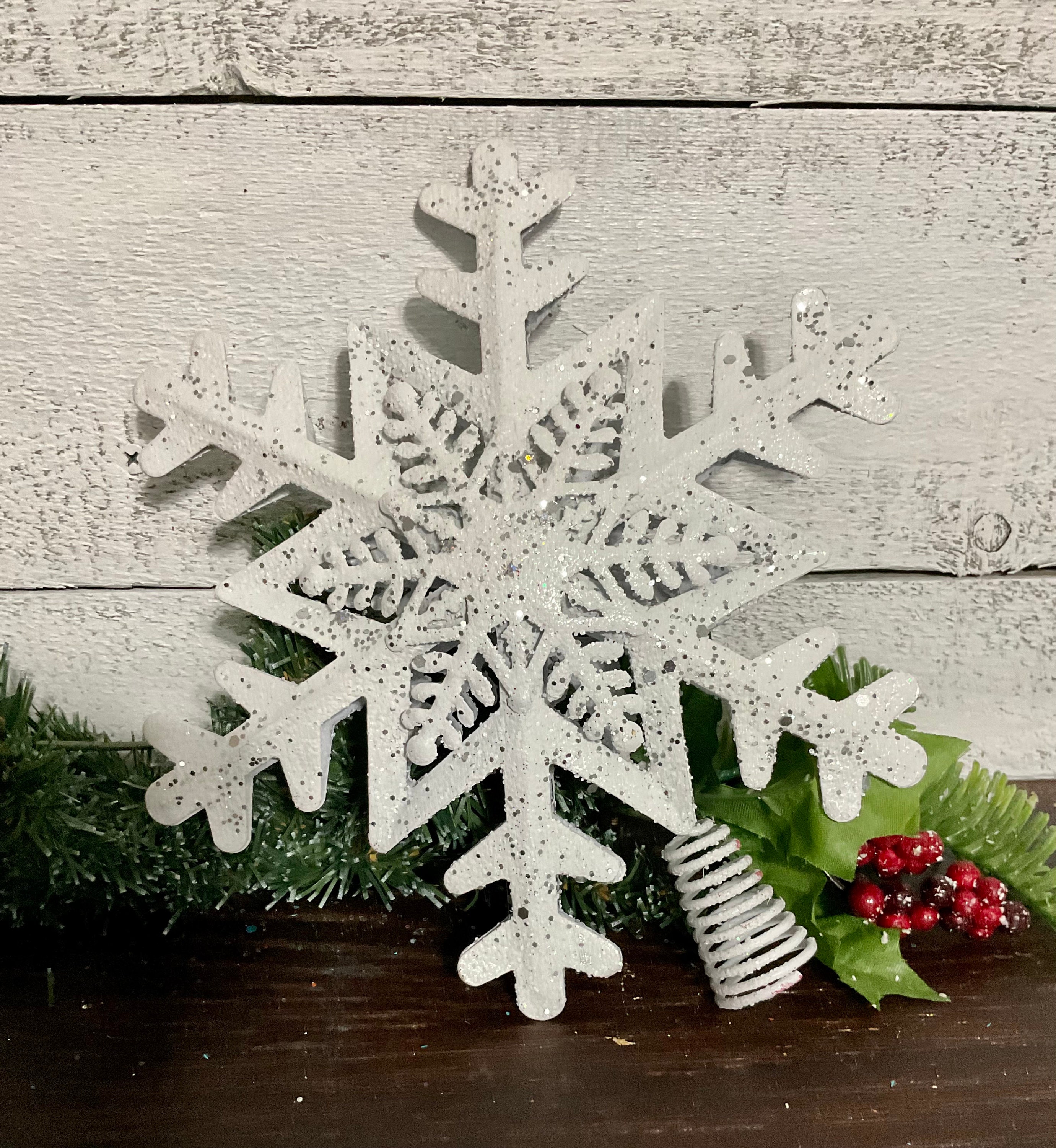 8 Inch Snowflake Template-printable Snowflake-winter Crafts