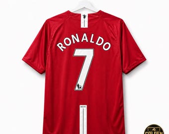Retro Christiano Ronaldo 2007/2008 Manchester United Long Sleeve