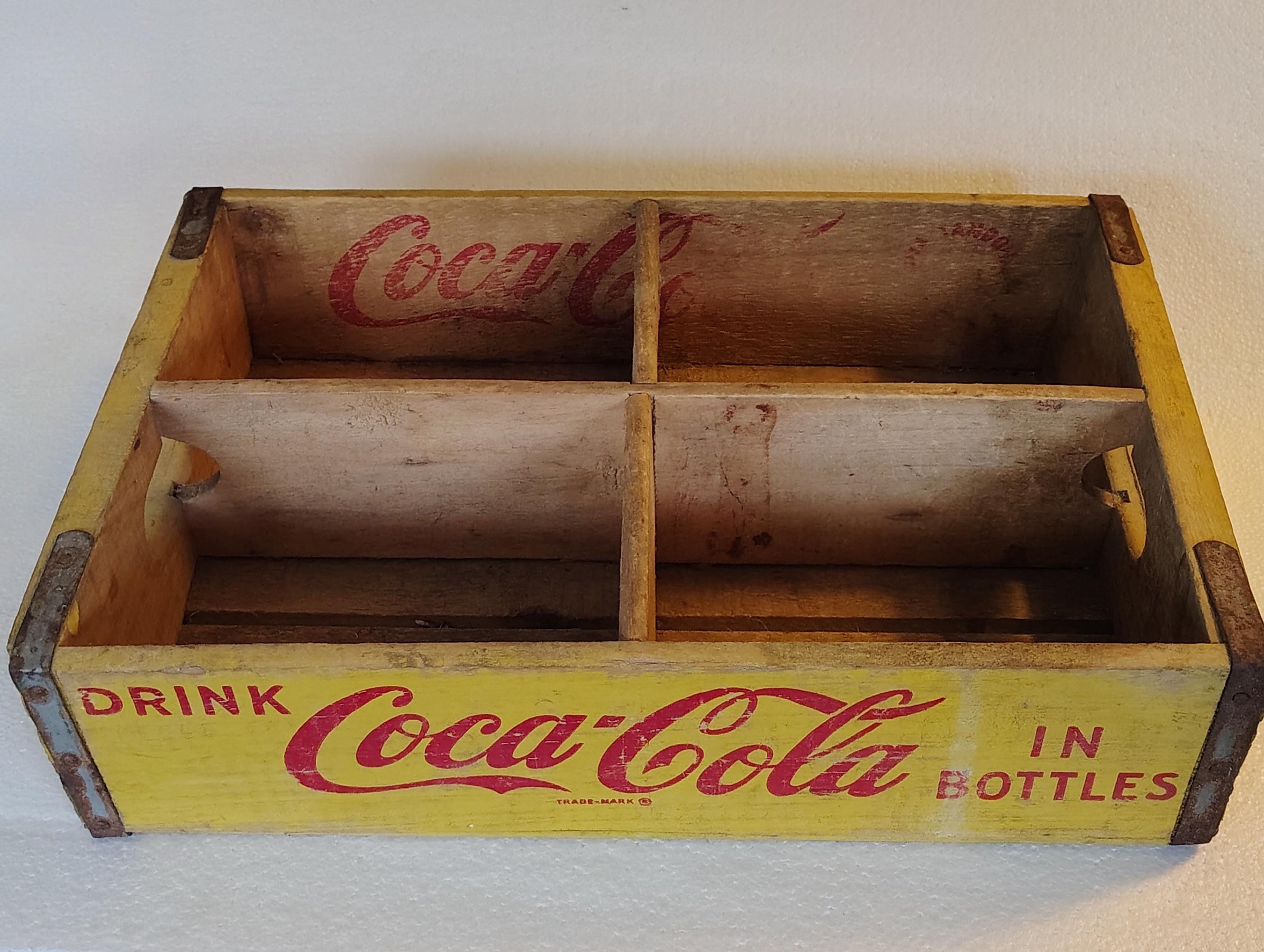 Vintage Cocacola Storage Box - Etsy