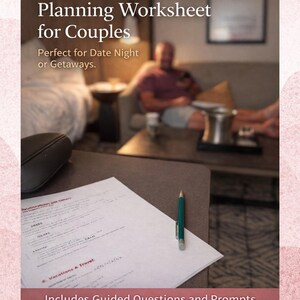 2026 Family & Marriage Planning Template for Couples | Printable Couples Goals Worksheet | Relationship Planner PDF | Digital Download image 5