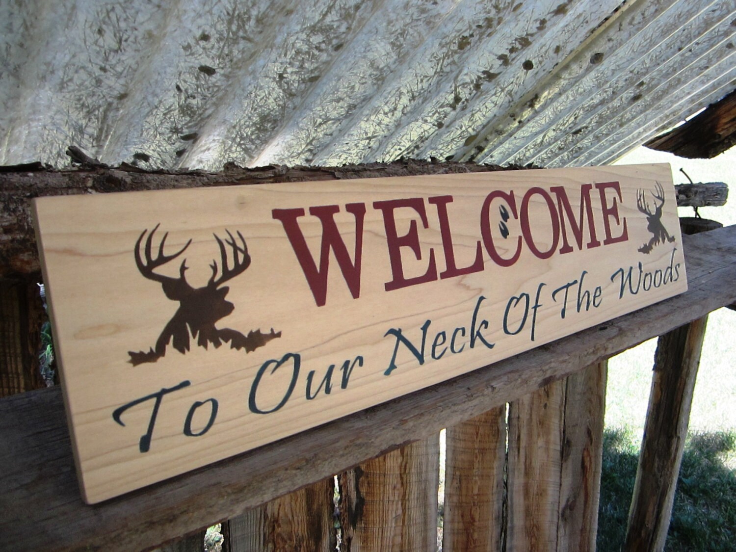 Sign To Our Neck Of The Woods Sign Montana Etsy Sign To Our Neck Of The Woods Sign Montana Etsy