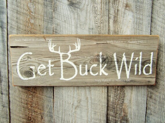 Get Buck Wild C Bathroom Decor Rustic Bathroom Rustic Home Etsy