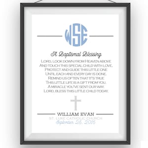 Baptismal Irish Blessing