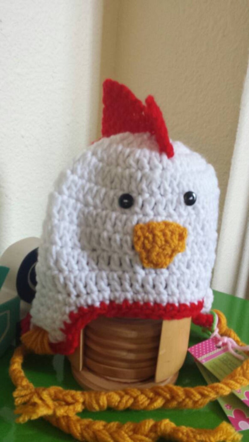 Chicken hat/Barnyard animal/chicken costume/cluck hat/takehome Etsy