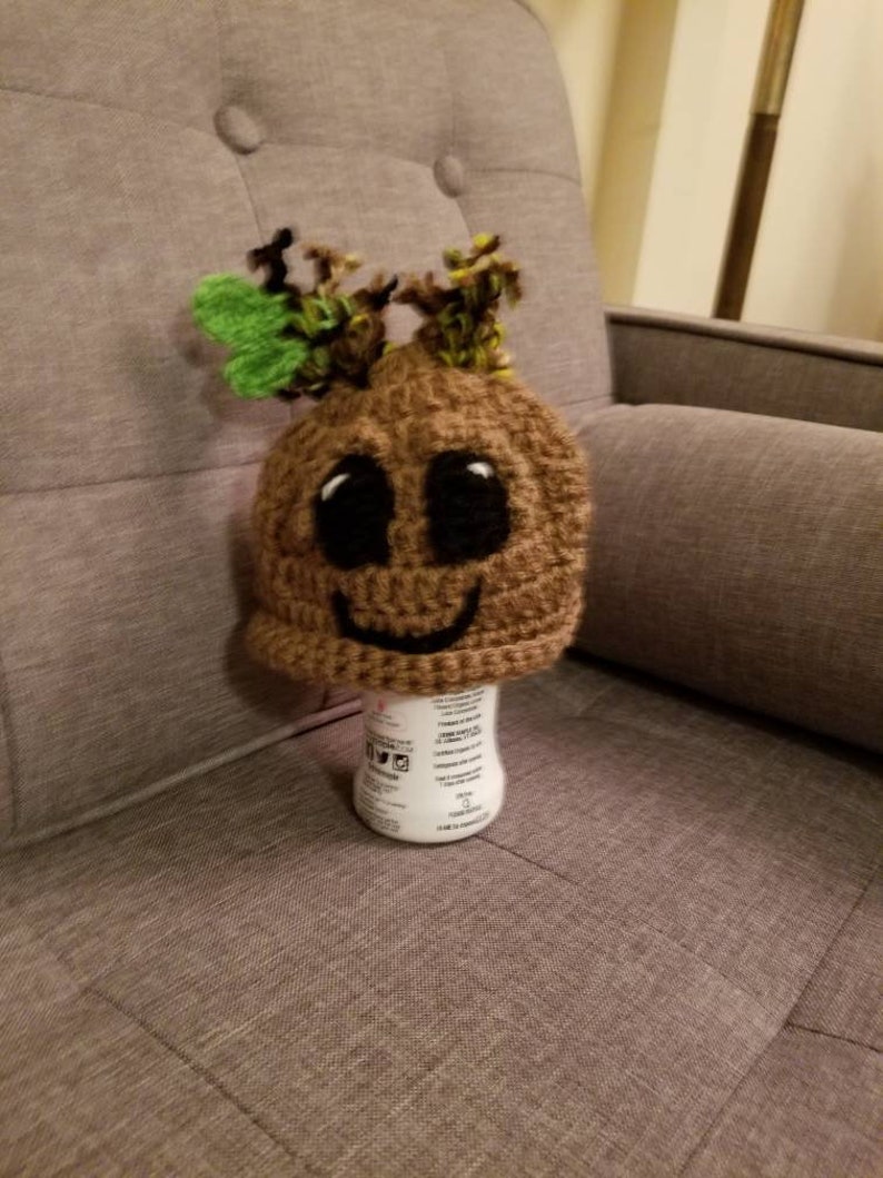 Groot Hat Baby Groot Hat Groot Guardians of the Galaxy I Etsy