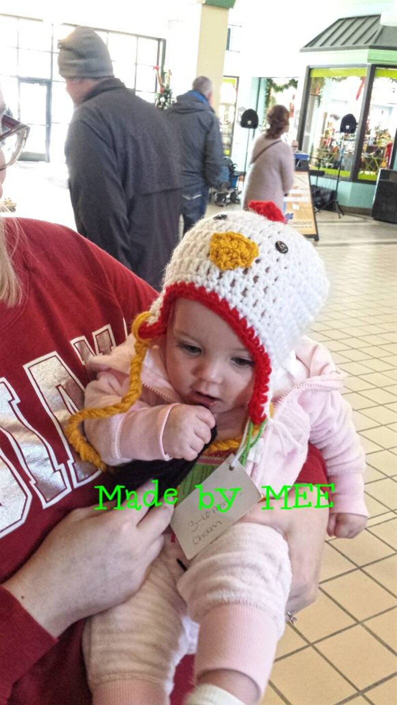 Chicken hat/Barnyard animal/chicken costume/cluck hat/takehome Etsy