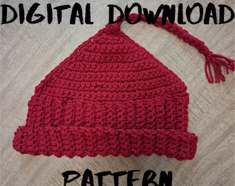 Crochet Pattern for Ice Melt Hat
