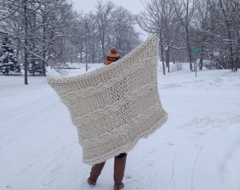 Woolie Mammoth Blanket Pattern