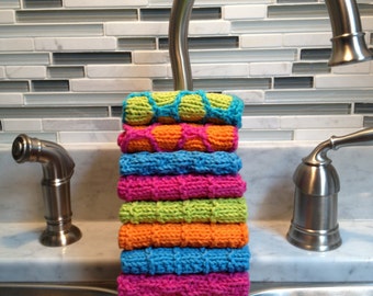 Spring Fling Dish Cloth Trio PATTERN