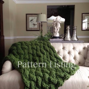 Bird's Nest Blanket Pattern