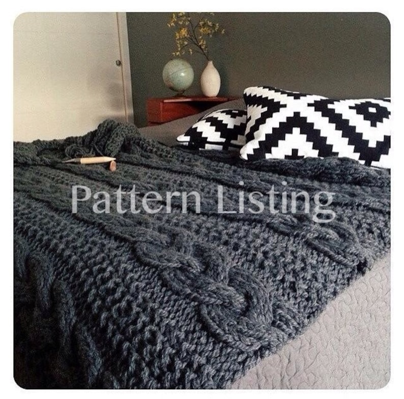 ASPEN Blanket PDF Pattern Etsy