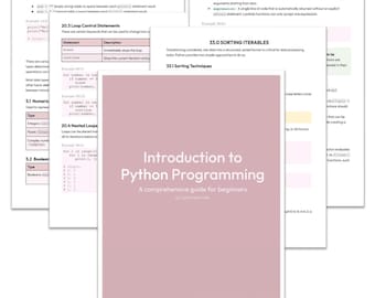 Introduction to Python Programming: A Beginner's Guide