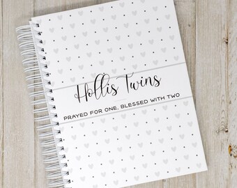 twin baby memory book