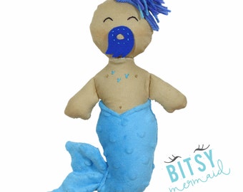 New! Ben The Merman (made To Order Ships 1-2 Weeks)