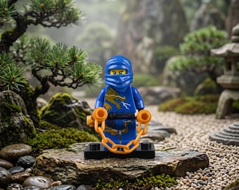 LEGO® Ninjago Jay ZX With Sword, Minifigure, Minifig - Etsy