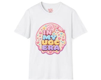 In My UGC Era T-shirt | Candy Heart Pop Art Graphic Tee
