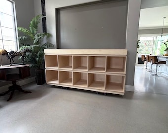 Custom Hybrid Vinyl DJ Booth for Turntables, CDJs and DJ Mixer