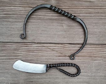 Cheese Slicer and cheese spreader made by blacksmith.