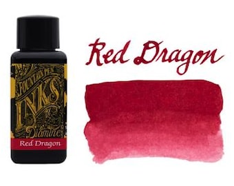 Échantillon d'encre Diamine - Red Dragon 4 ml