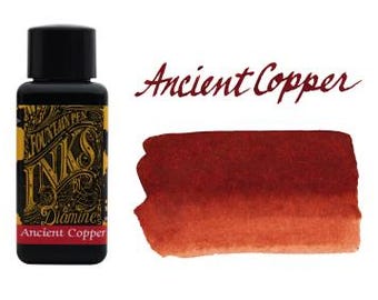 Échantillon d'encre Diamine - Ancient Copper 4 ml