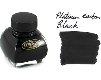 Échantillon d'encre Platinum - Noir de carbone 4 ml