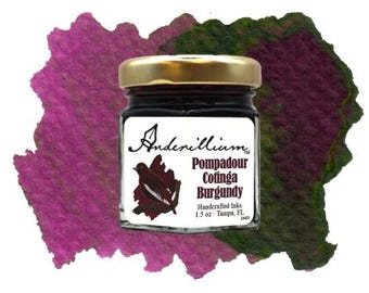 Anderillium - Échantillon d'encre Pompadour Continga Burgundy 4ml