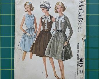 6415 McCall's Vintage Dress and Jacket Sewing Pattern - UNCUT