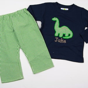 Toddler Dinosaur Shirt - Dino Baby Clothes - Dinosaur Birthday Party - Brontosaurus T-Shirt - Winter Boys Outfit - Dinosaur Lover Gift Boy