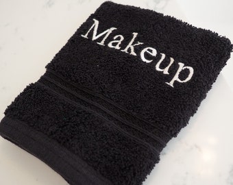Black Makeup Washcloth - Make Up Removal Towel makes a Perfect Hostess Gift