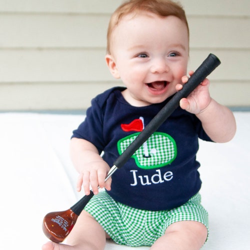 Baby Golf Shirt Baby Shower Gift for Golfer Masters Baby Etsy