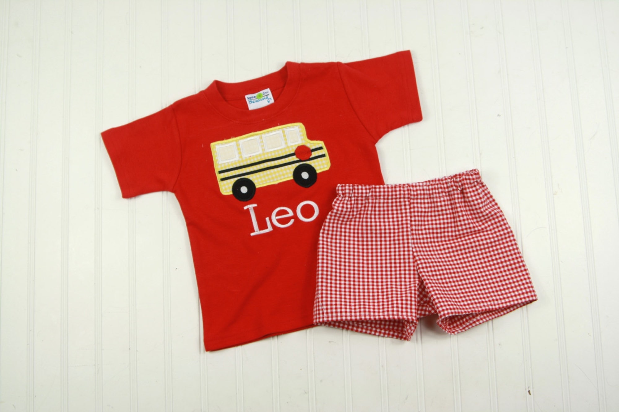 1st Day of School Shirt - Red School Bus Shirt Back to School Outfit