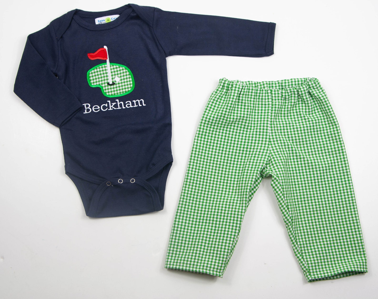 Boys Golf Outfit Embroidered Golf Applique Shirt or Bodysuit Etsy