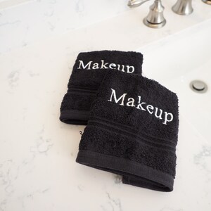 Black Makeup Washcloth - Make up Removal Towel Makes a Perfect Hostess ...