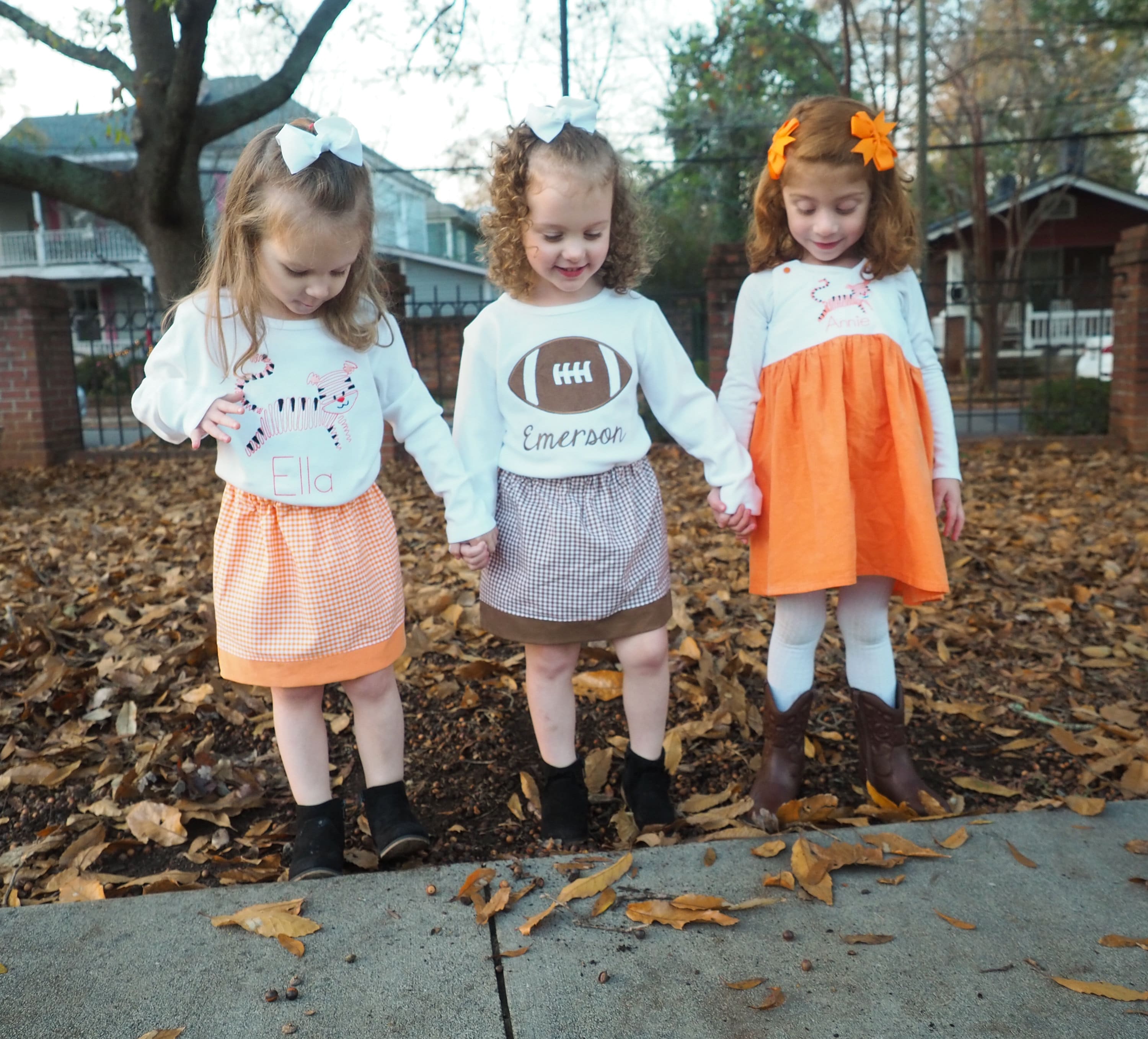 Robe Tricotée Gymboree Taille 5 Ans - Orange - Manches Courtes - Occasion Très Bon état