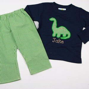 Baby Dinosaur Shirt - Boys Winter Outfit - First Birthday Shirt - Brontosaurus Shirt - Dino T-Shirt - Baby Boy Clothes - New Baby Boy Gift image 5
