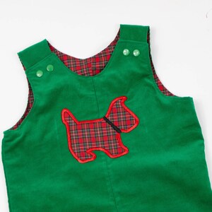 Funtasia Baby / Toddler Boys Green Holiday Plaid Longall