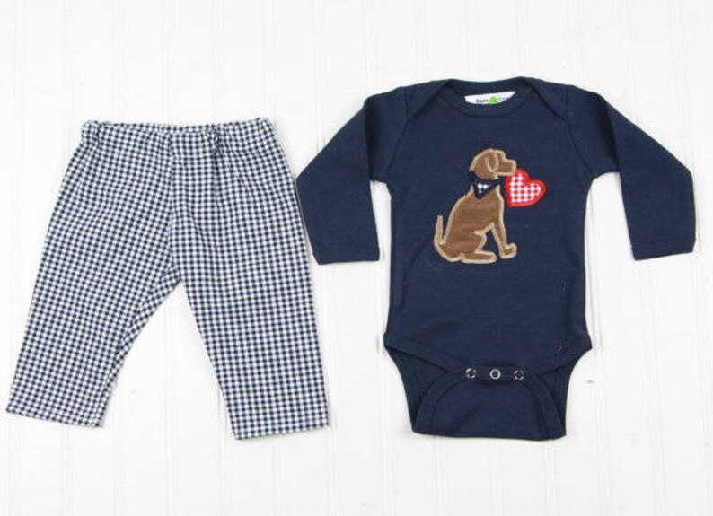 Boys Clothing Boutique Navy Puppy Dog Shirt for Boys Boys Valentines Day Outfit Valentine Outfit for Boys Toddler Valentine/'s Shirt