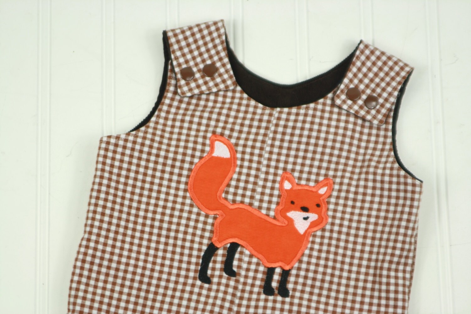 Fox Baby Clothes Reversible Baby Fox Outfit Thanksgiving - Etsy