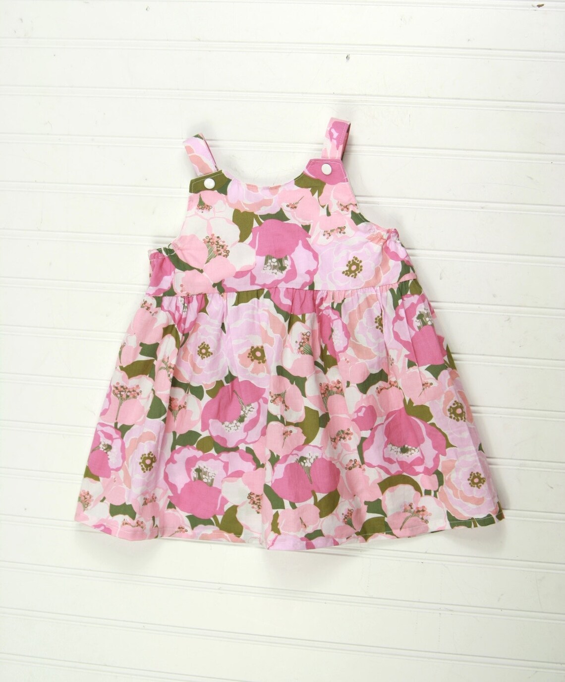 Baby Girls Dress Floral Baby Dress Baby Girl Clothes Etsy