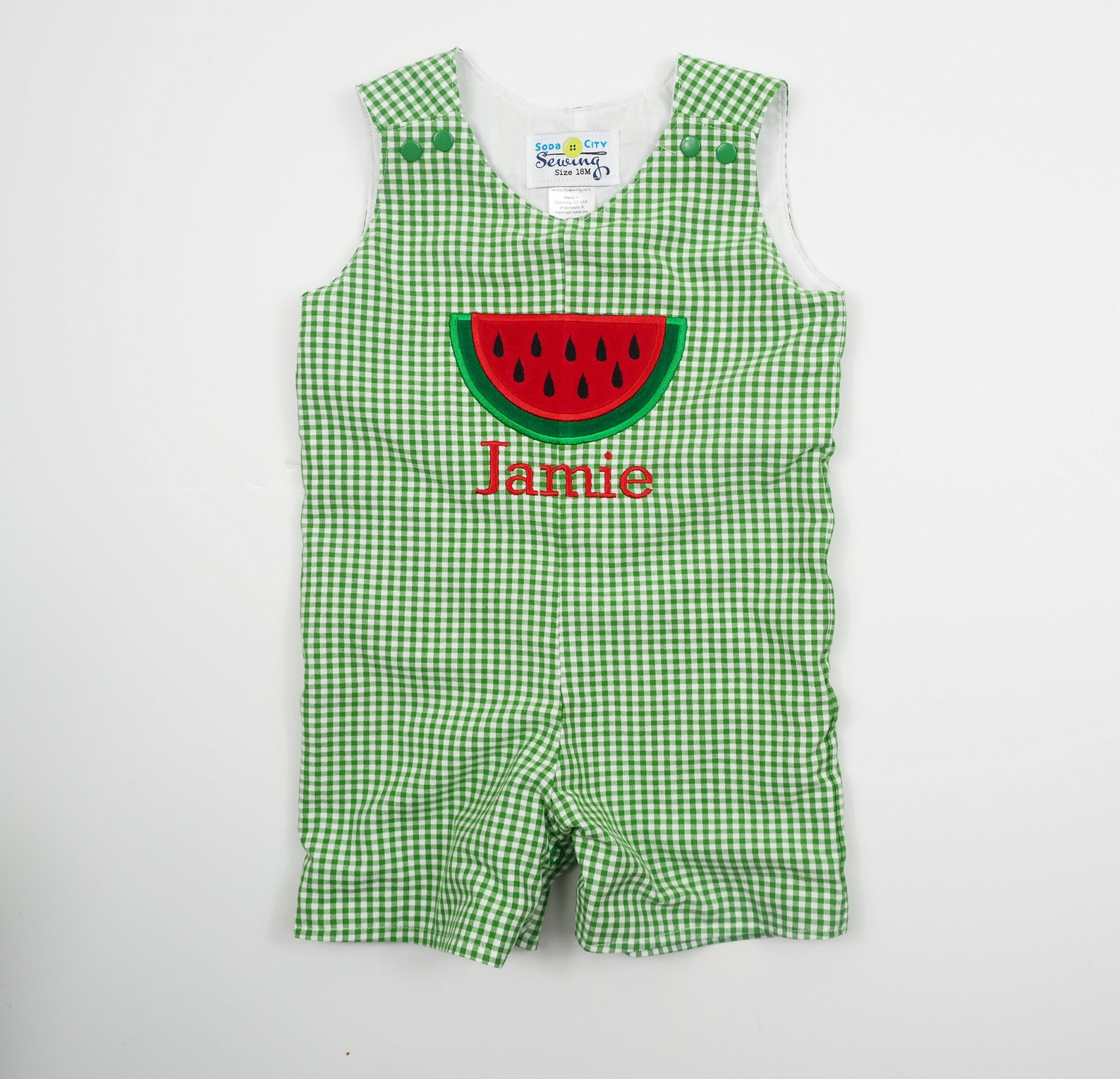 Baby Boy Summer Romper Boys Watermelon Birthday Outfit Etsy Australia