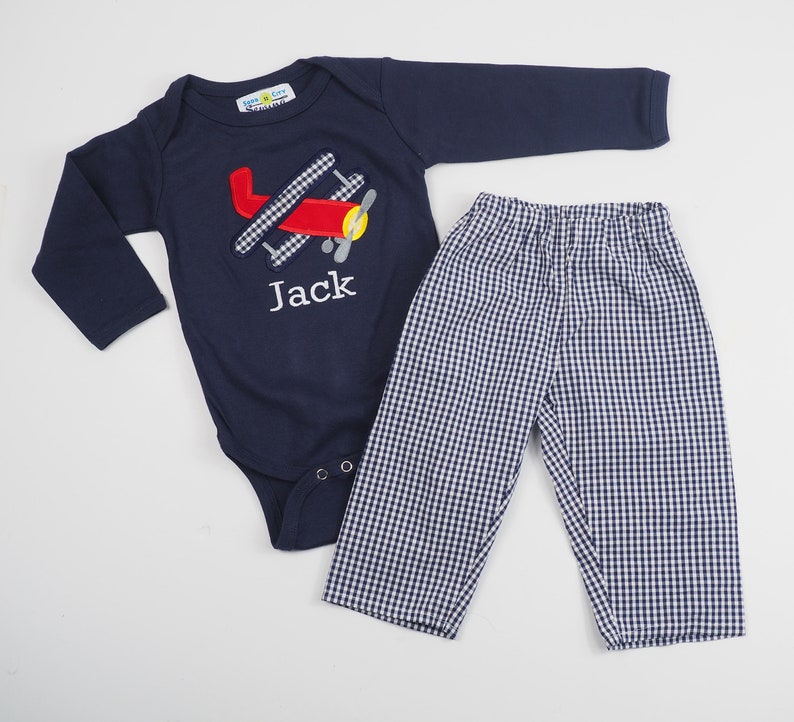 baby boy applique clothes