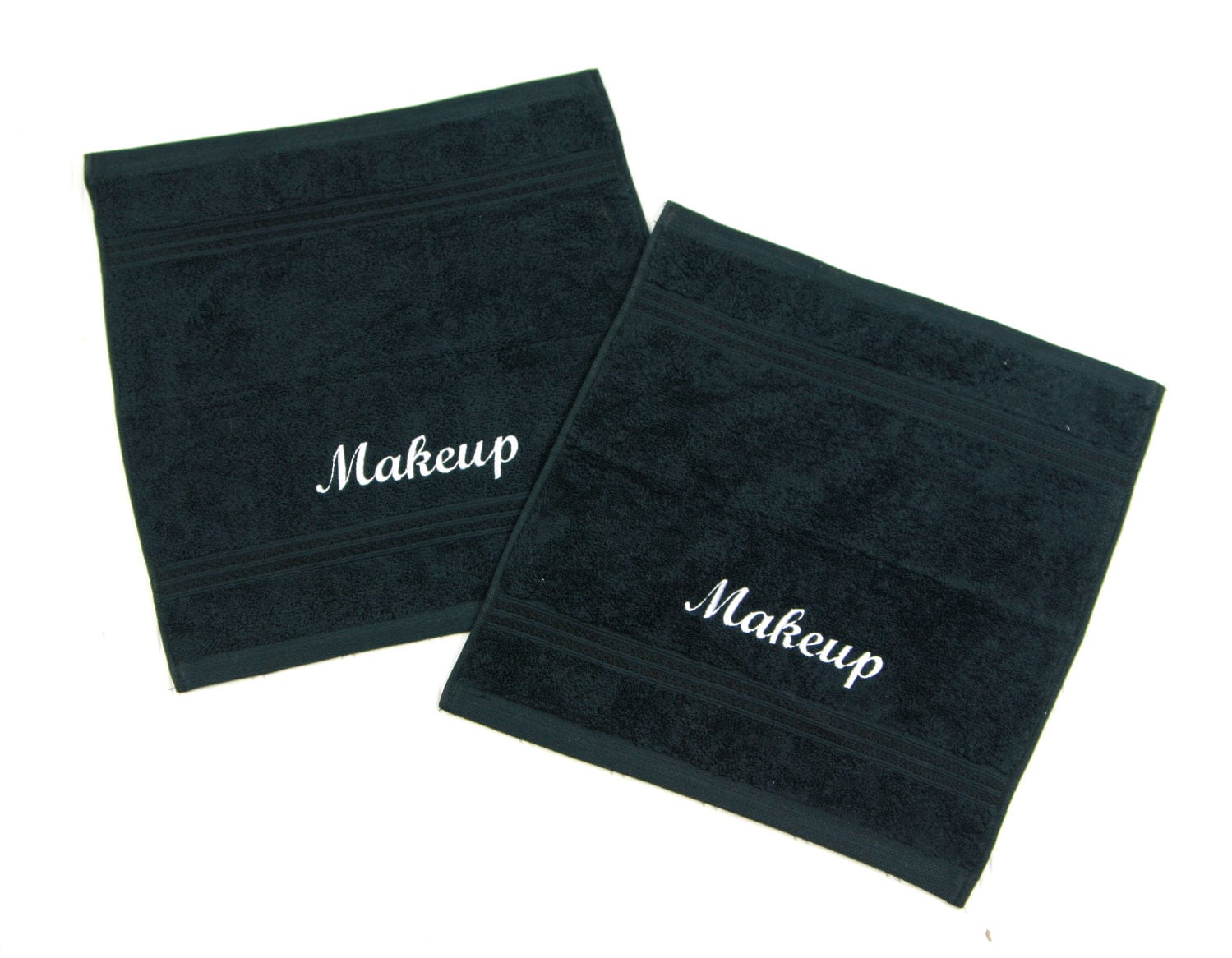 Black Makeup Towel - Makeup Washcloth - Beach House Gift - Makeup ...
