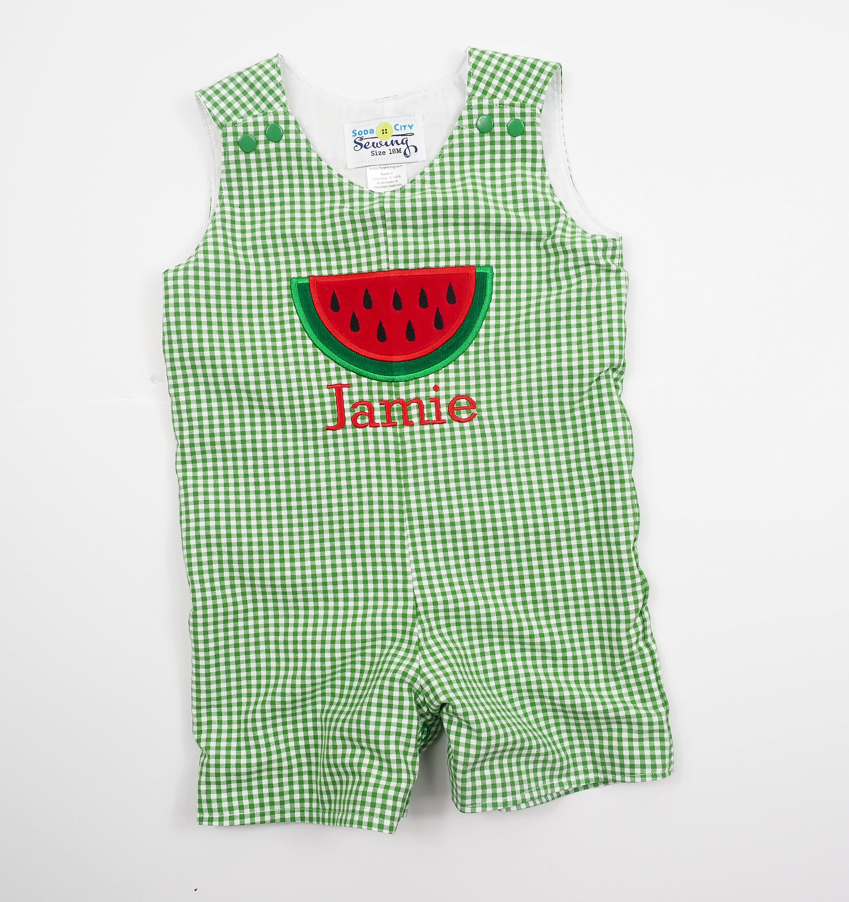 Baby boy watermelon outfit sales