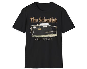Coldplay The Scientist-tröja, Coldplay-t-shirt, Coldplay-tröjor