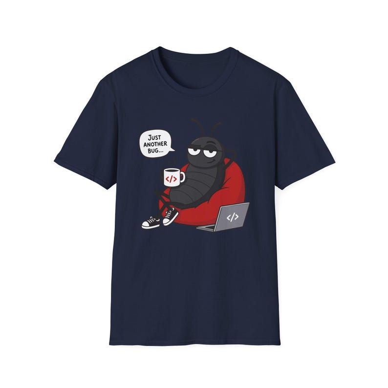 Just Another Bug Shirt, Programmer Humor T-Shirt, Software Engineer Gift, Developer Coding Graphic Tee, Tech Humor Unisex Shirt image 13